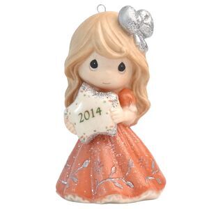 2014 Precious Moments May Your Holiday Sparkle Annual Ornament 141002